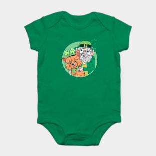 Happy St Patrick Day Baby Bodysuit